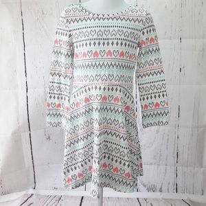 SONOMA Toddler Girl Dress White 4T TRIVAL-TETRIS